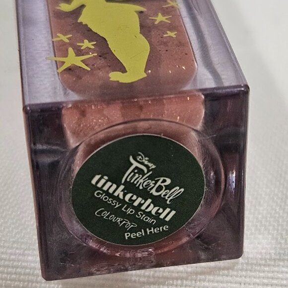 Colourpop Disney Tinkerbell Glossy Lip Stain Clap If You Believe - Picture 3 of 6
